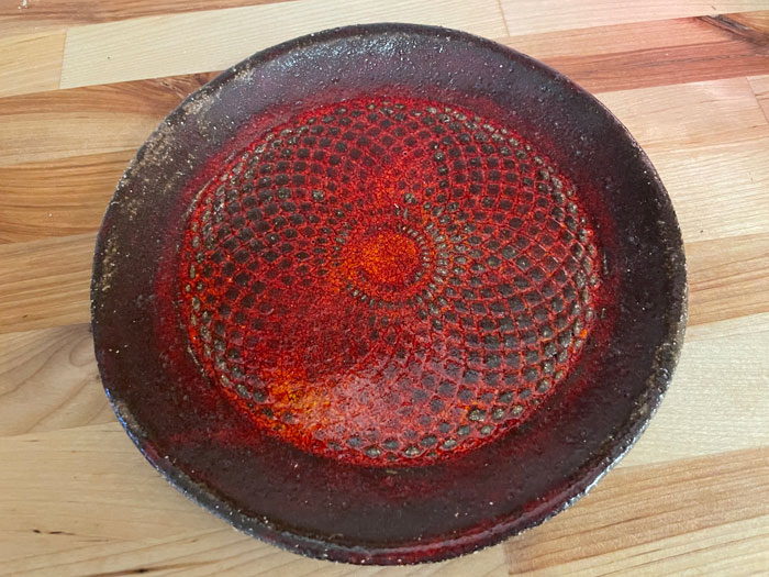 kristallnät crystalgrid keramik kristallnätsfat handgjord Torus Norrtälje